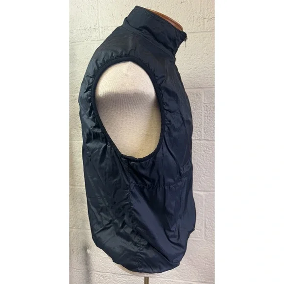 VTG patagonia vest Black/Blue 90s Puffball Half Zip Pullover USA